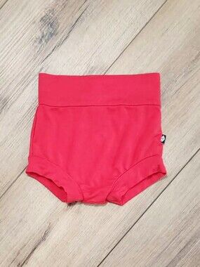 Kyte Baby Bummies In Cardinal (Red) Size 6-12 Months